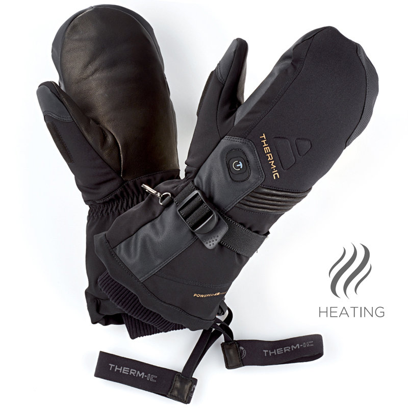Therm-ic Heated Gloves Ultra Heat Mittens Men