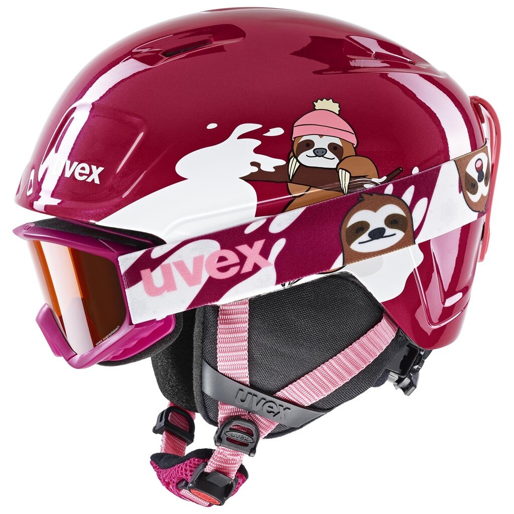 Kids ski helmet UVEX heyya SET 22/23