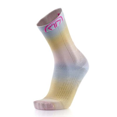 Running socks Sidas Run Motion Crew Rainbow