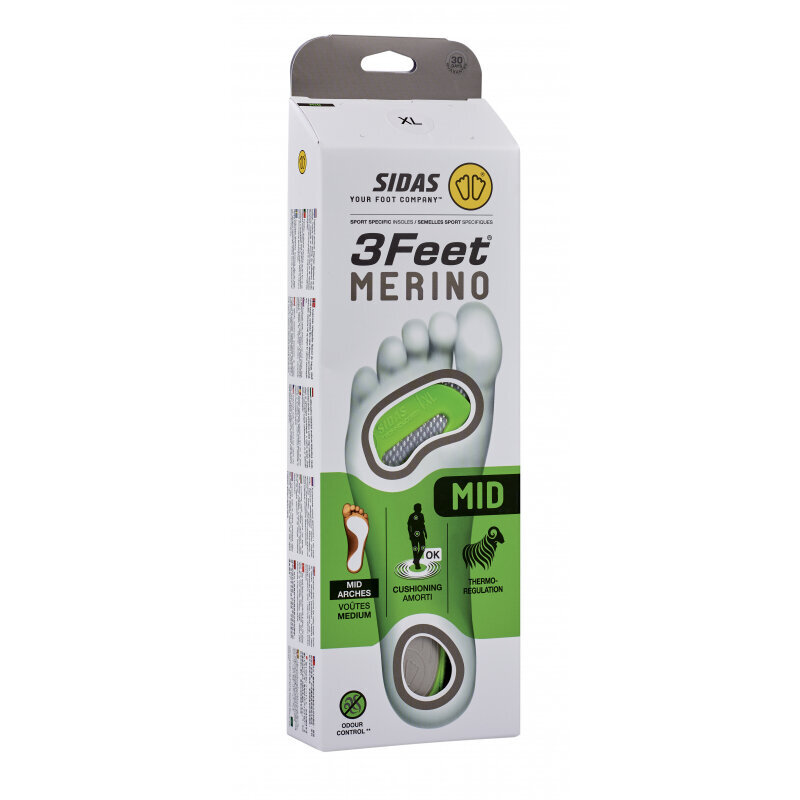 Sidas Insoles 3FEET MERINO