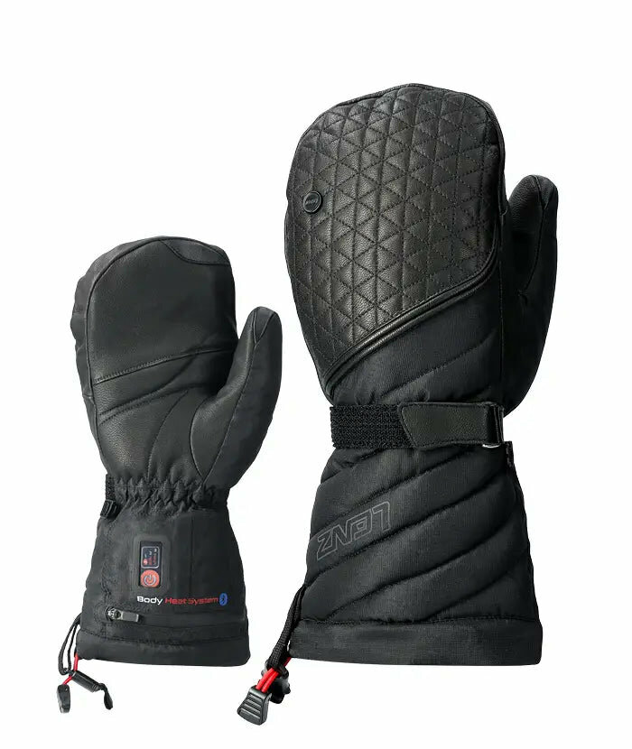 LENZ HEAT GLOVE 6.0 FINGER CAP MITTENS WOMEN