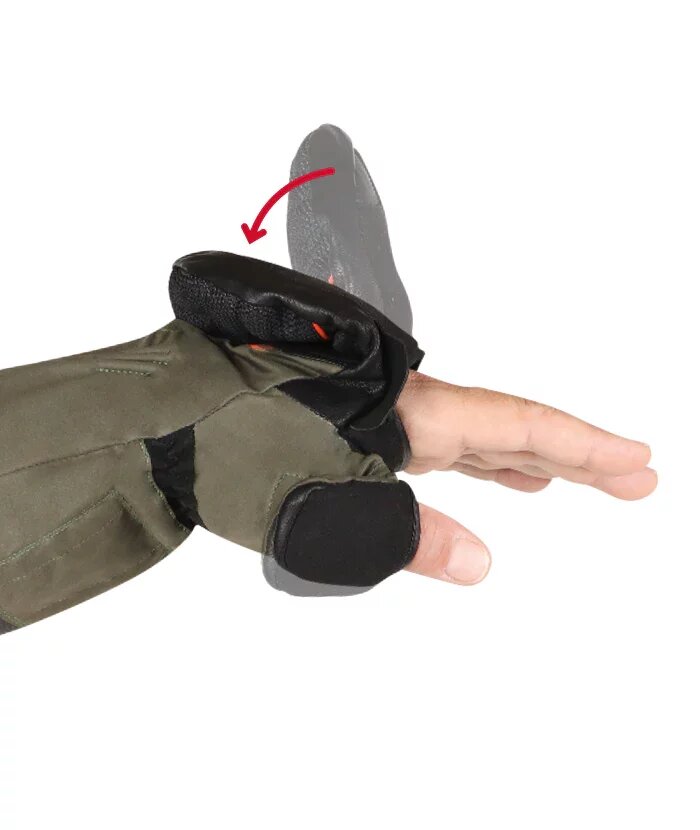 HEAT GLOVE 1.0 FINGER CAP HUNTING MITTENS UNISEX