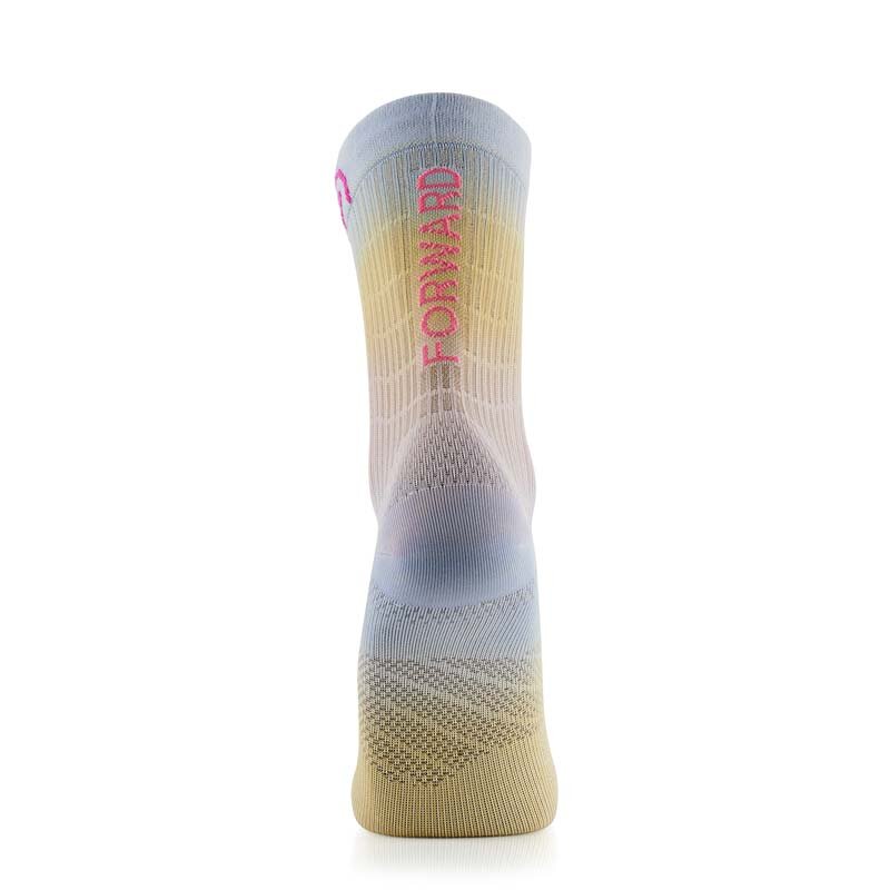 Running socks Sidas Run Motion Crew Rainbow