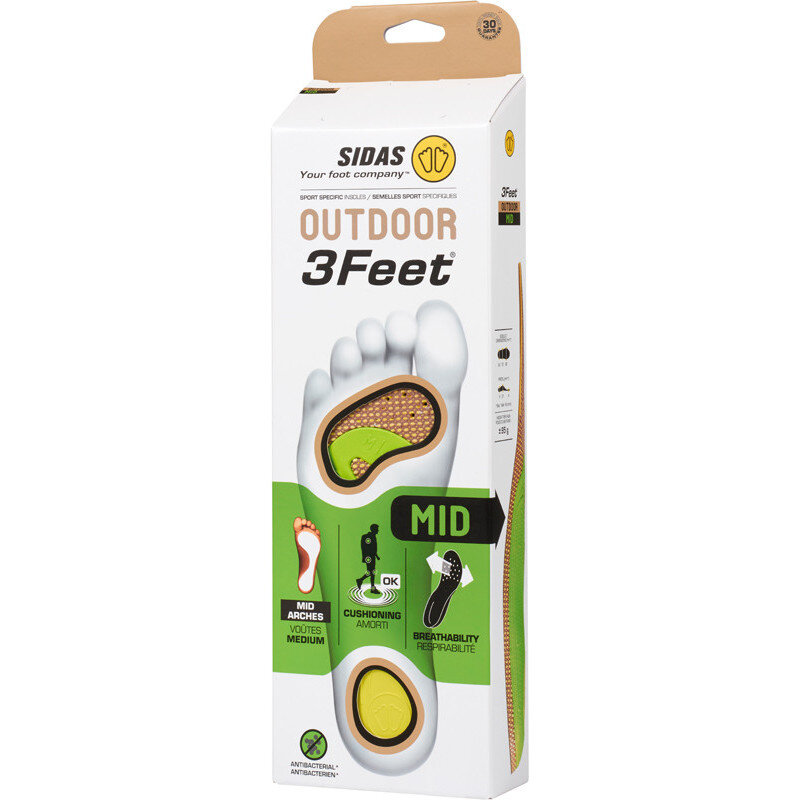 Hiking insoles Sidas 3Feet Outdoor