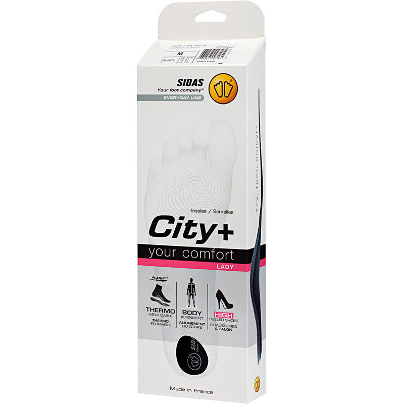 Insoles for high heels Sidas City+ Lady